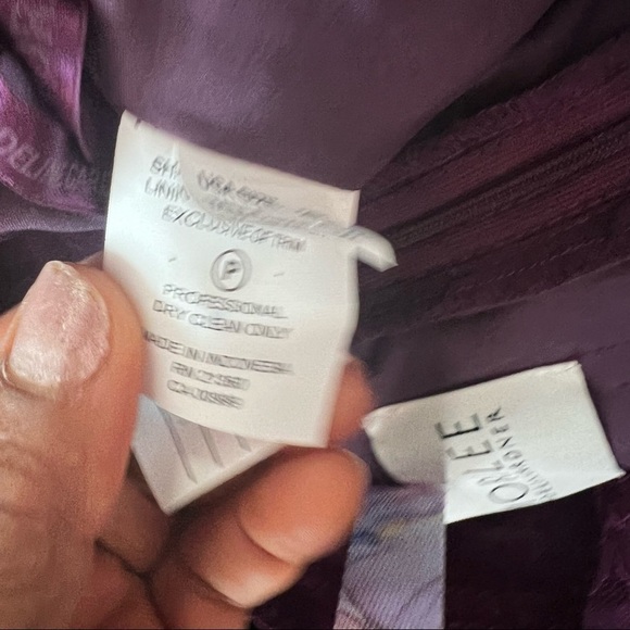 Mori Lee lace maxi dress sleeveless size 20 - Picture 7 of 9